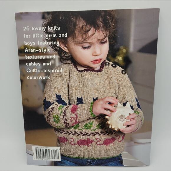 Little Aran & Celtic Knits for Kids Softcover Book - Picture 2 of 16